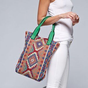 Tapestry Tote Bag  tote shoulder bag/ summer bag lovestitch bag